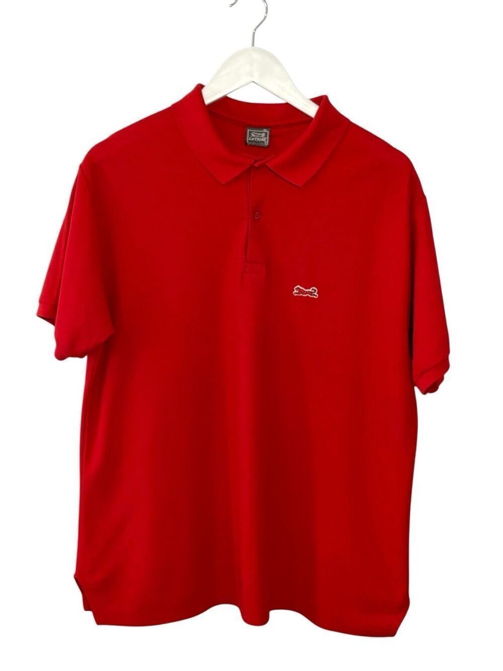 Vintage Le Tigre red polo shirt - XL